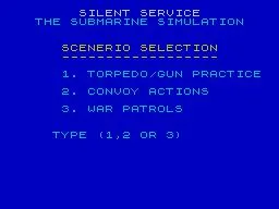 Silent Service (1985) (AMIGA)