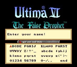 Ultima VI: The False Prophet (AMIGA)