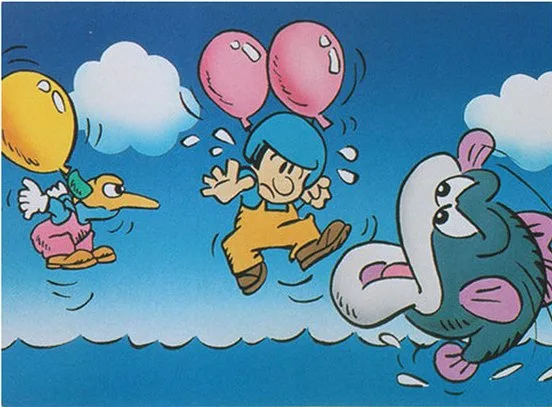 Balloon Fight (1985) (GBA)