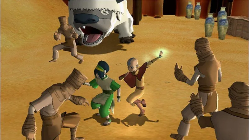 Avatar: The Last Airbender - The Burning Earth (GBA)