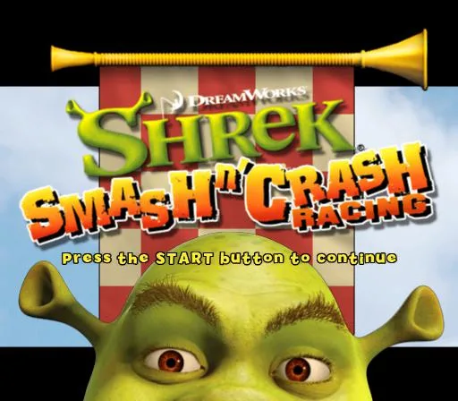 Shrek Smash n' Crash Racing (GBA)