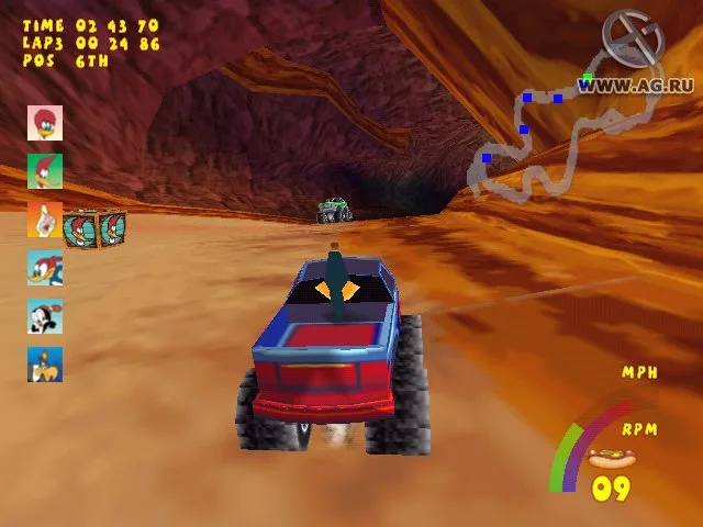 Woody Woodpecker Racing