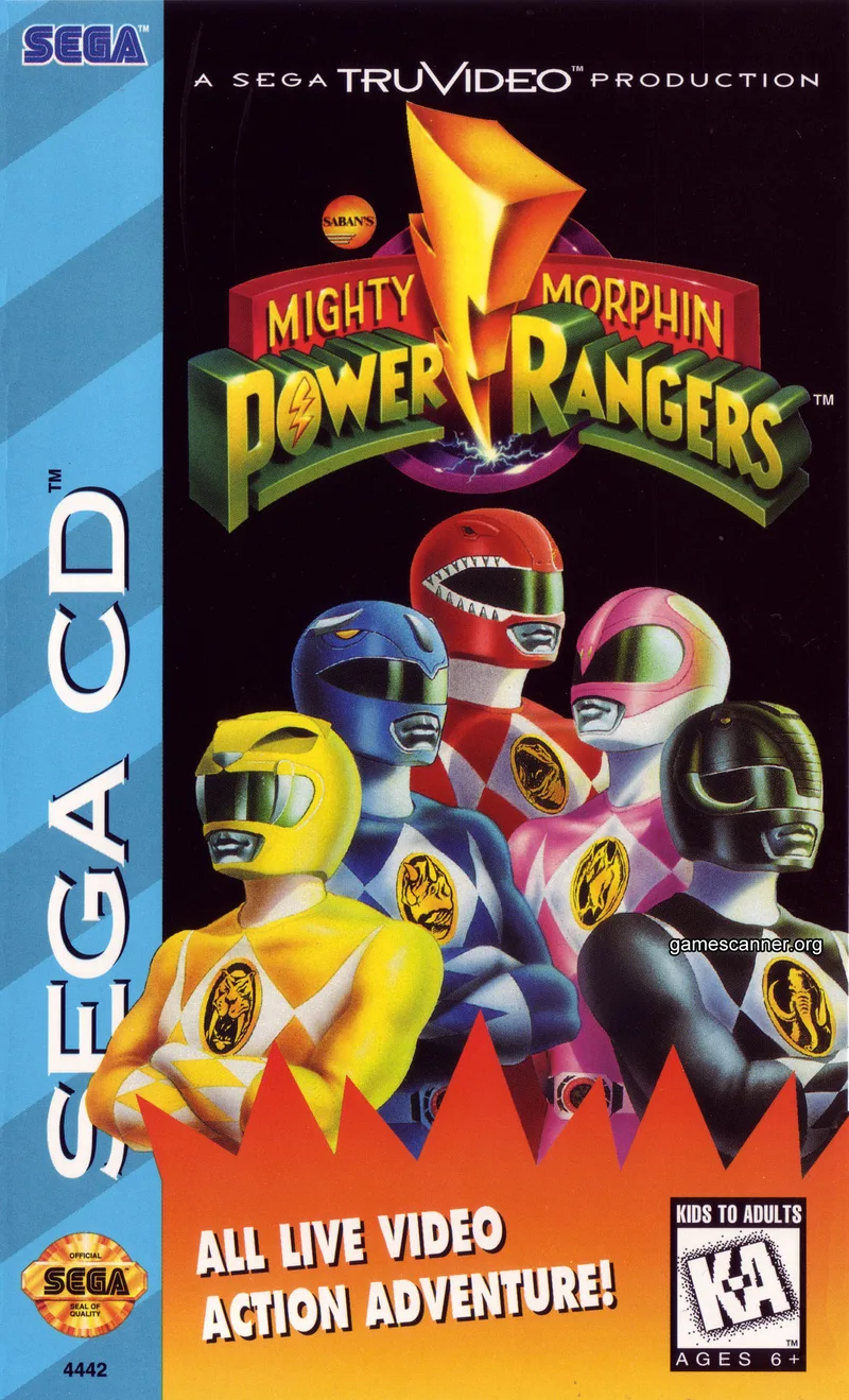 Mighty Morphin Power Rangers (GG)
