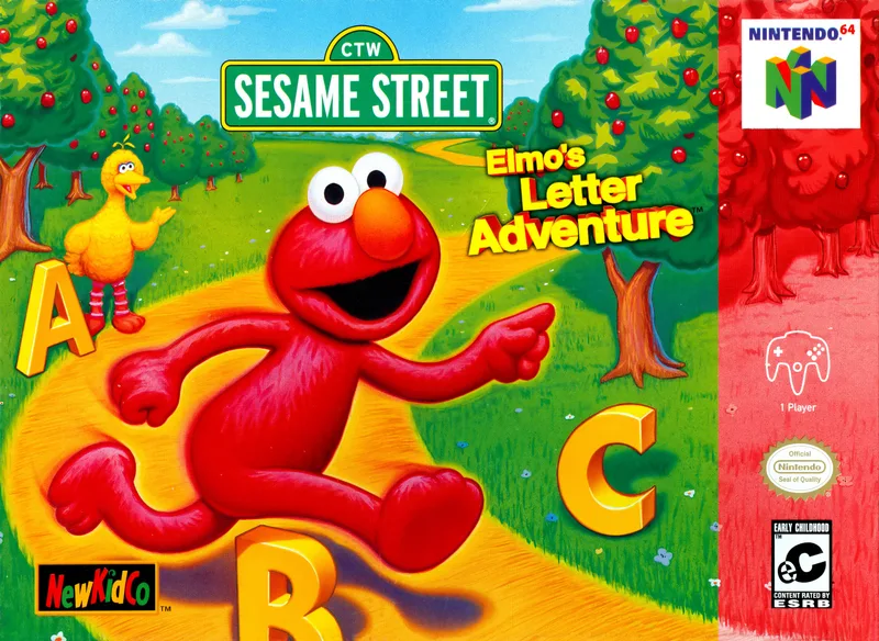 Sesame Street: Elmo's Letter Adventure (N64)