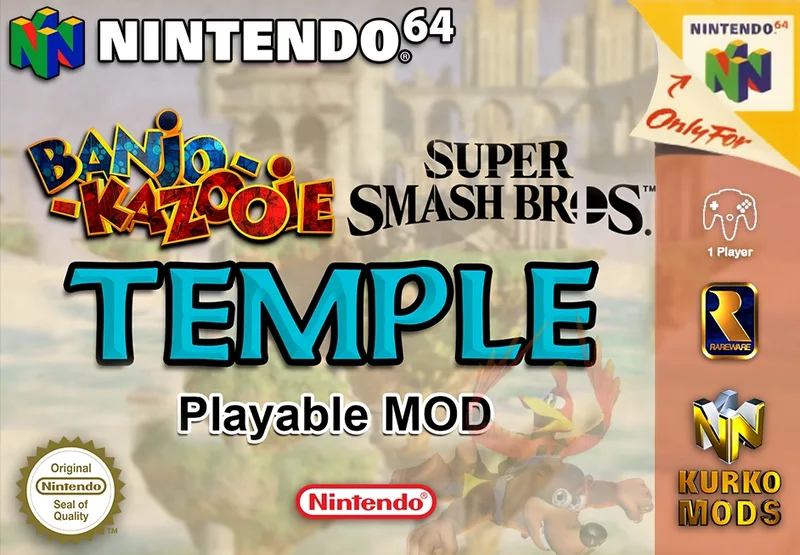 Banjo-Kazooie - Smash Bros TEMPLE