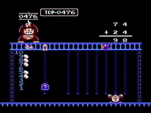 Donkey Kong Jr. Math (NES)