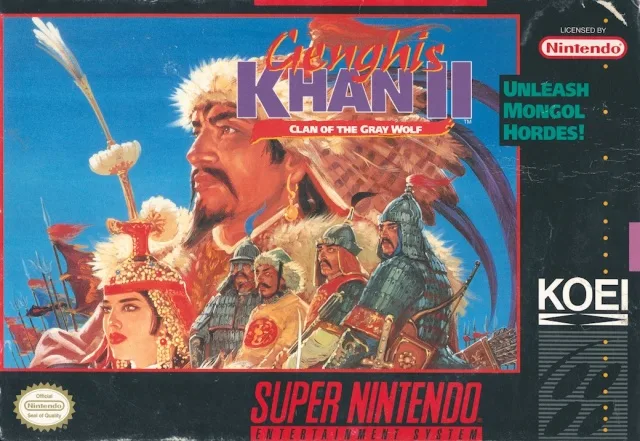 Genghis Khan II: Clan of the Gray Wolf (1992) (NES)