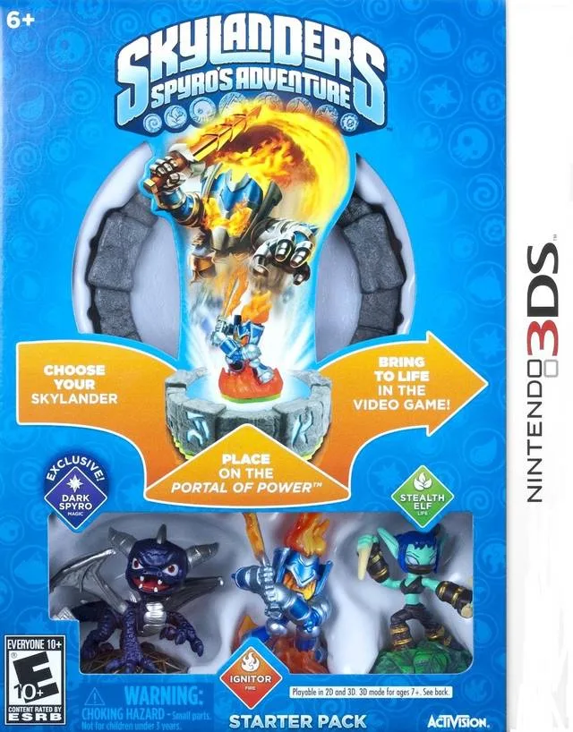Skylanders: Spyro's Adventure - Starter Pack (3DS)