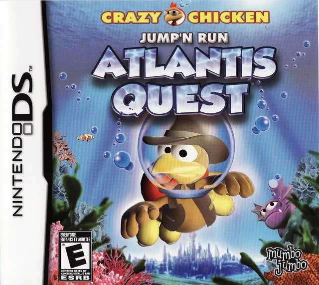Crazy Chicken: Jump'N Run Atlantis Quest (NDS)