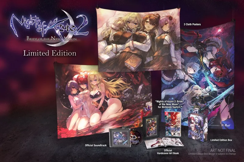 Nights of Azure 2: Bride of the New Moon Limited Edition (NSW)