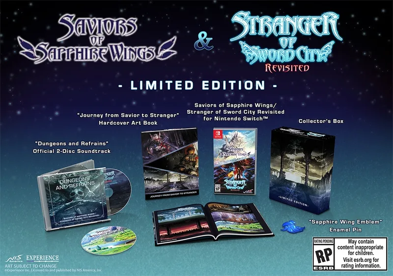 Saviors of Sapphire Wings / Stranger of Sword City Revisited [Limited Edition] (NSW)