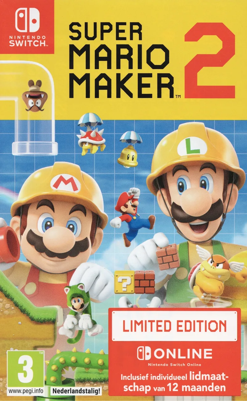 Super Mario Maker 2 [Online Bundle] (NSW)