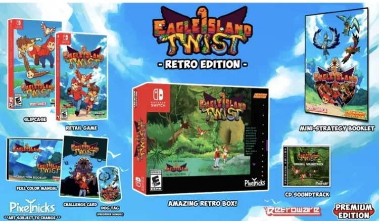 Eagle Island Twist - Retro Edition (NSW)