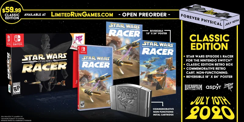 Star Wars Episode I: Racer [Classic Edition] (NSW)