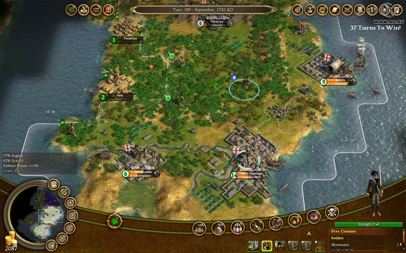 Sid Meier's Civilization IV: Colonization (PC)