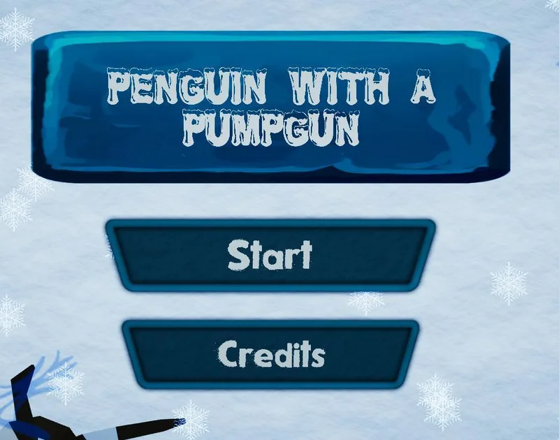 Penguin with a pumpgun (itch)