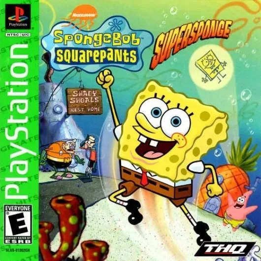 SpongeBob SquarePants: SuperSponge [Greatest Hits] (PS1)