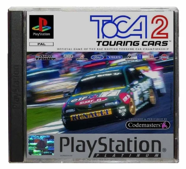 TOCA 2 Touring Cars (Platinum) (PS1)
