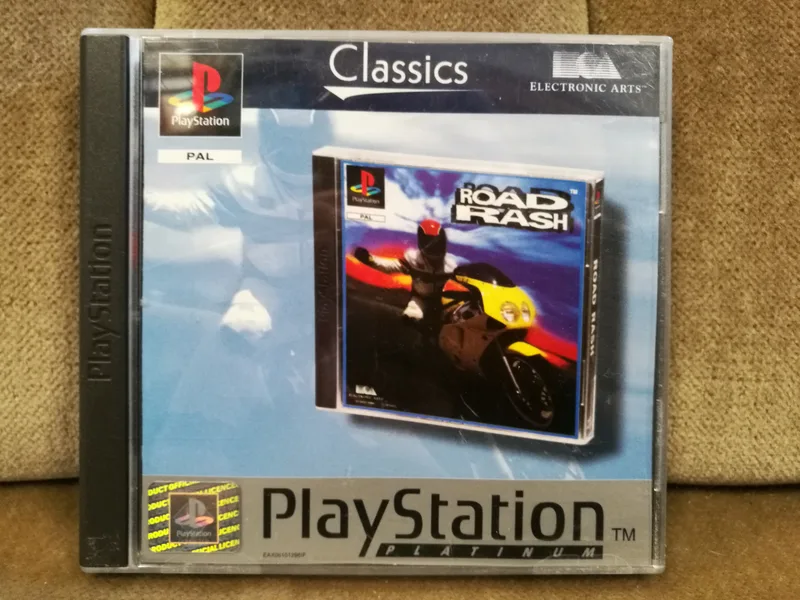 Road Rash (Platinum) (PS1)