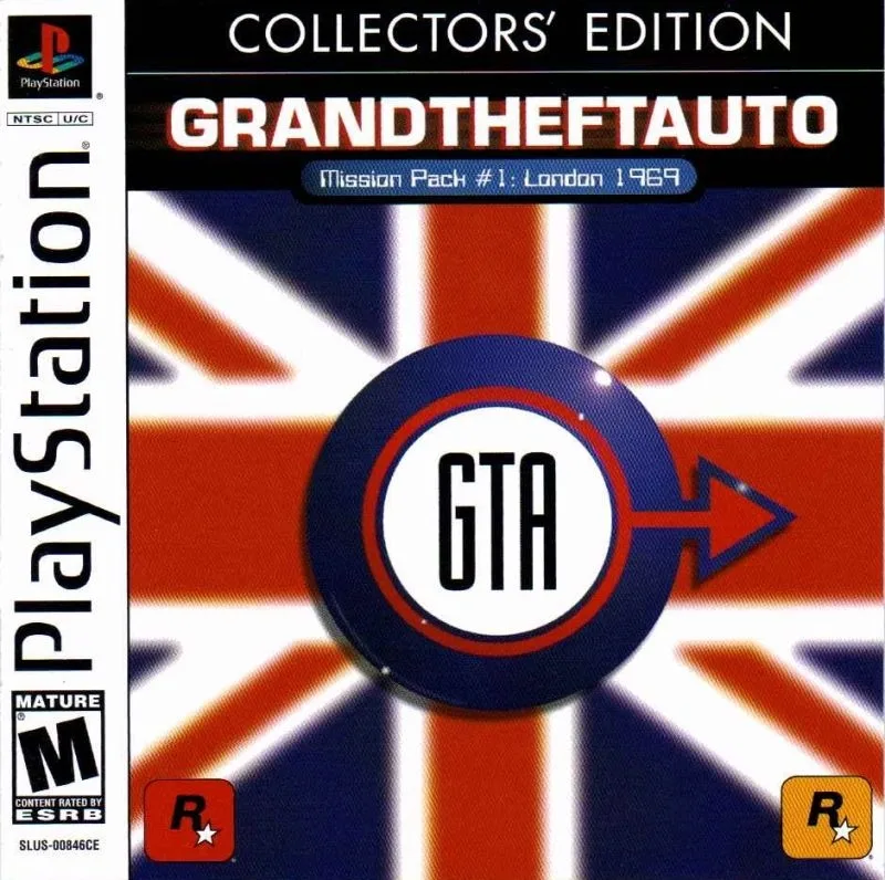 Grand Theft Auto Mission Pack #1: London 1969 [Collectors' Edition] (PS1)