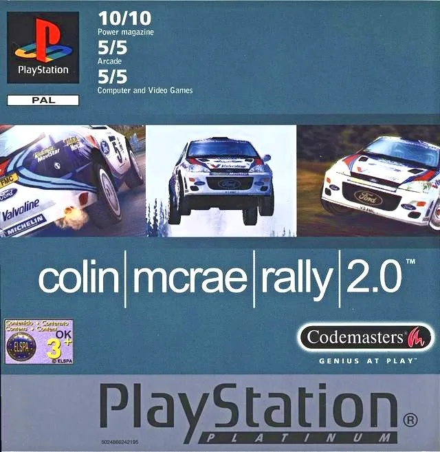 Colin McRae Rally 2.0 [Platinum] (PS1)