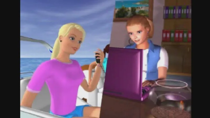 Detective Barbie: The Mystery Cruise (PS1)