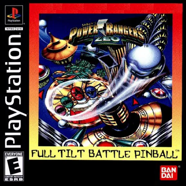 Power Rangers Zeo: Full Tilt Battle Pinball (PS1)