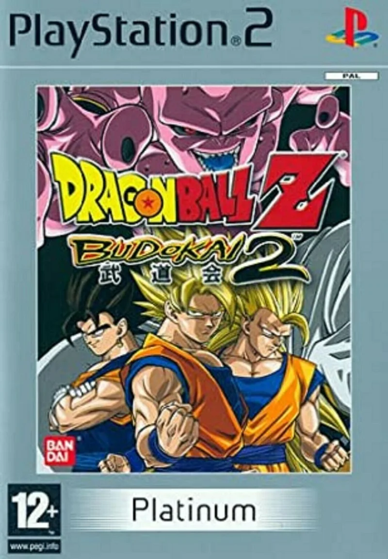 Dragon Ball Z Budokai 2 (Platinum) (PS2)