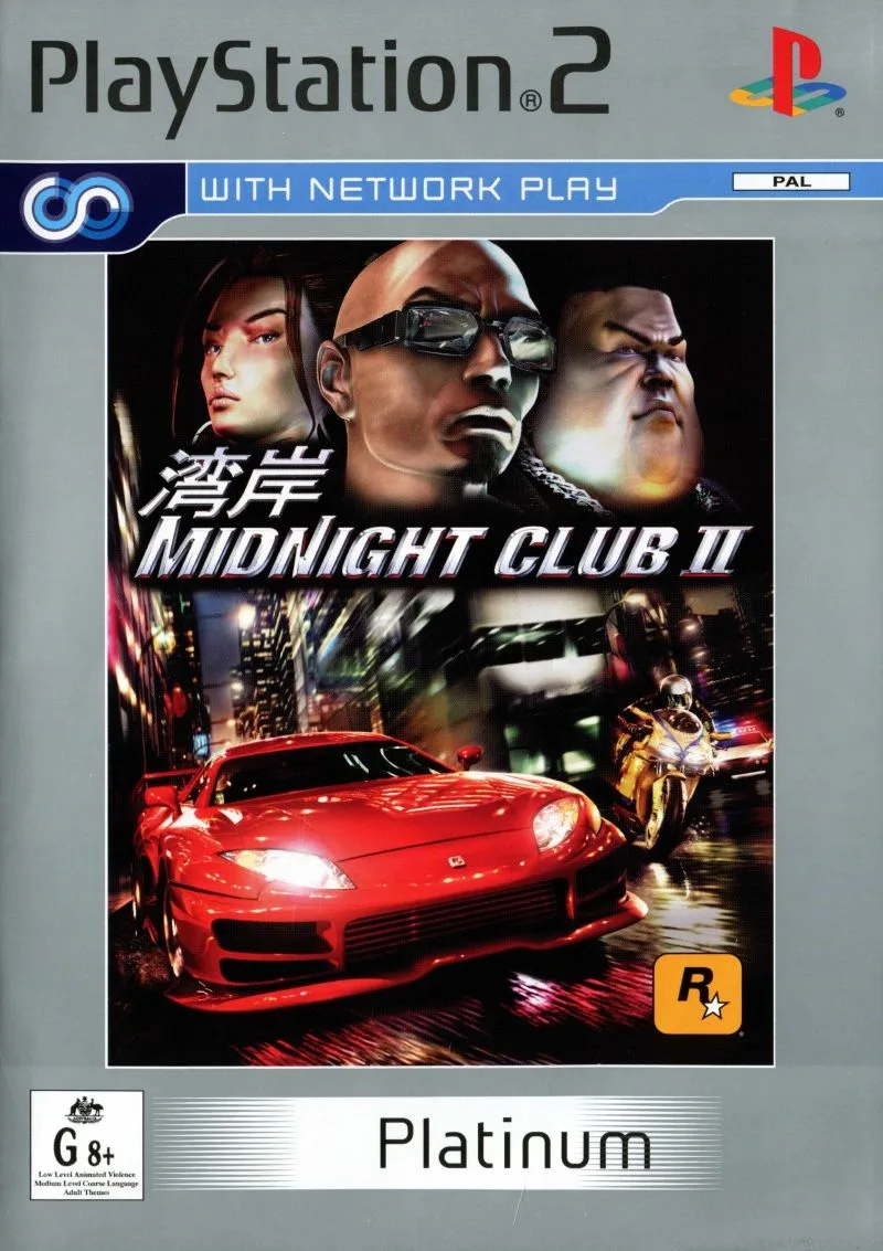 Midnight Club II (Platinum) (PS2)