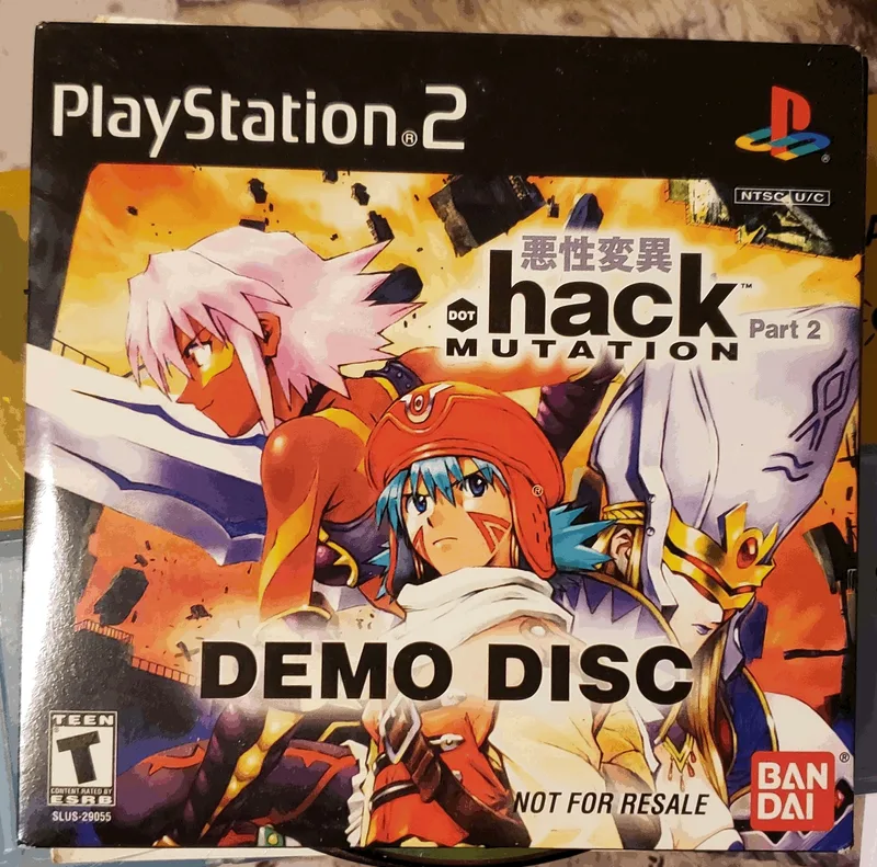 .hack//MUTATION Part 2 Demo Disc (PS2)