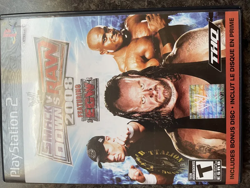 WWE Smackdown Vs Raw 2008 (With Bonus Disk)