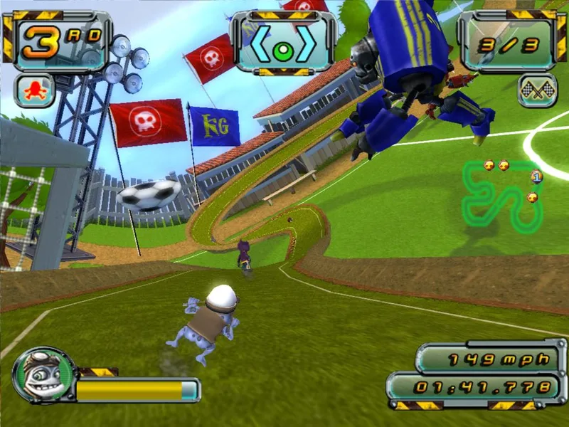 Crazy Frog Racer 2 (PS2)