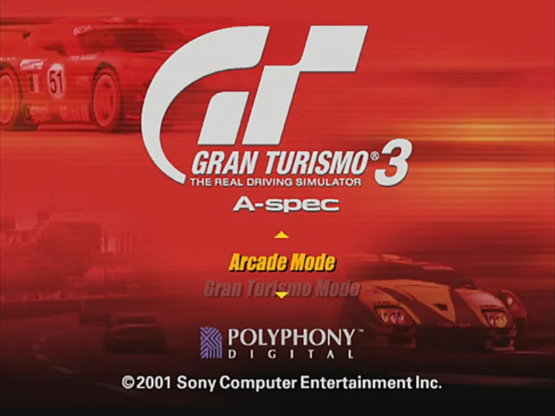 Gran Turismo 3: A-Spec (PS2)