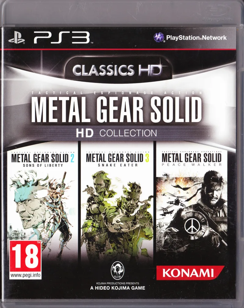 Metal Gear Solid HD Collection (PS3)