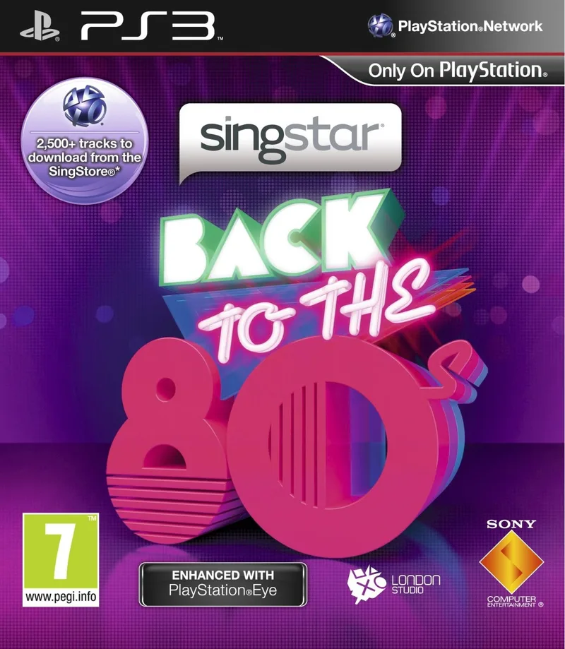 SingStar: Back to the 80s (PS3)