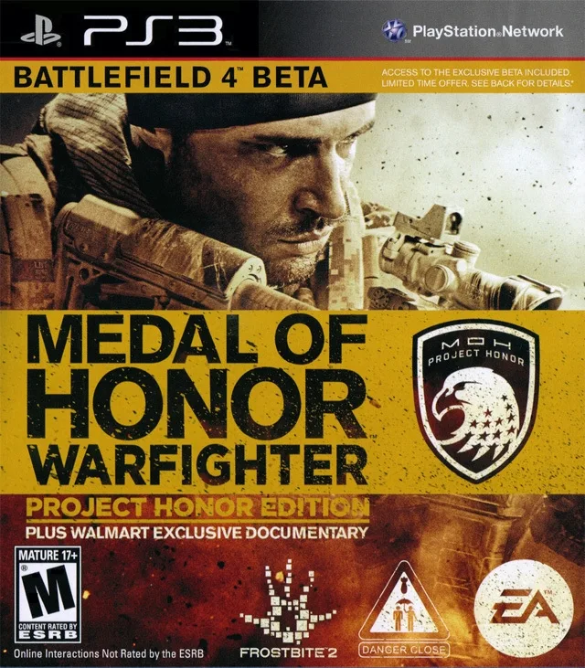Medal of Honor: Warfighter (Project Honor Edition) (PS3)
