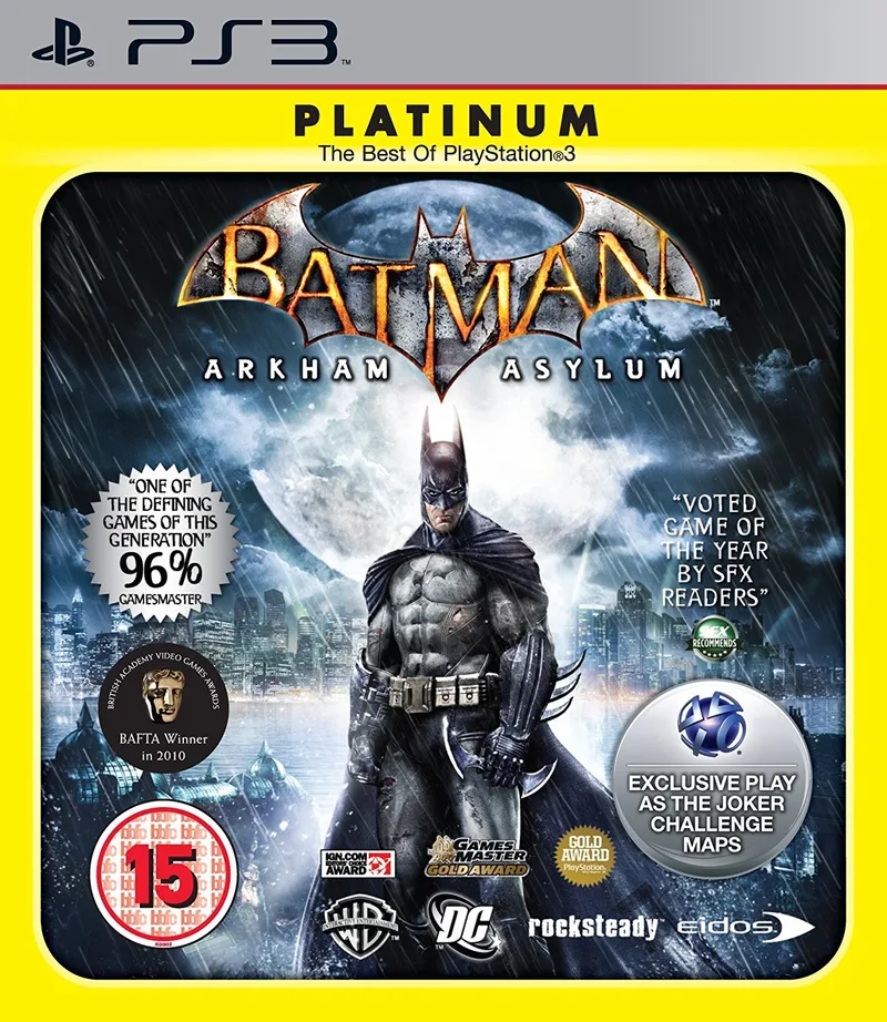 Batman: Arkham Asylum (Platinum) (PS3)