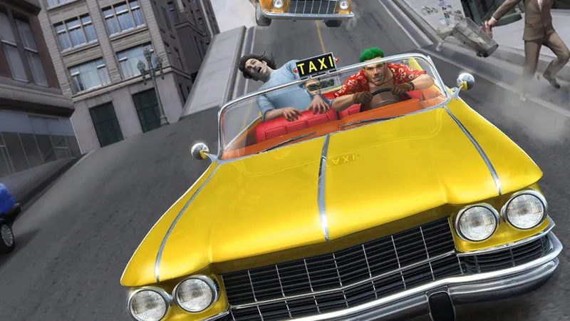 Crazy Taxi (1999) (PS3)