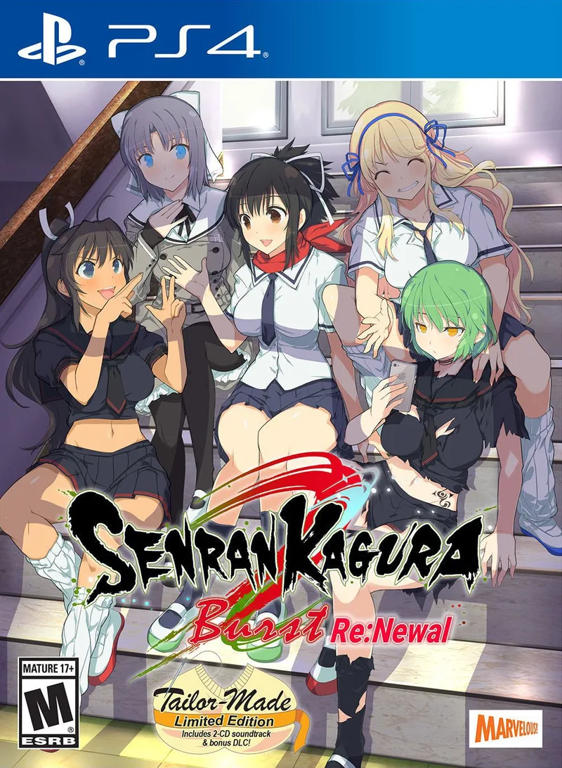 Senran Kagura Burst Re:Newal [Tailor Made Edition] (PS4)