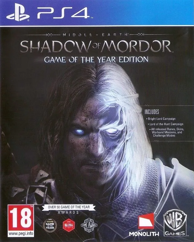 Middle-earth: Shadow of Mordor - Game of the Year Edition (PS4)