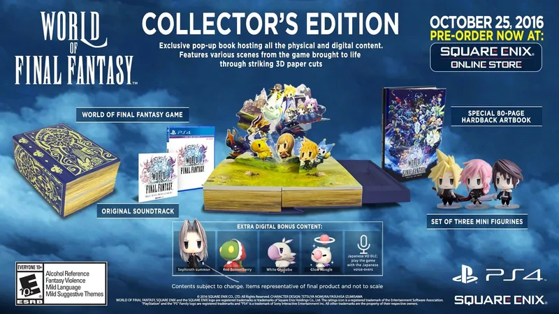 World of Final Fantasy (Collector's Edition) (PS4)