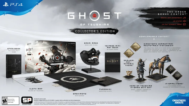 Ghost of Tsushima [Collector's Edition] (PS4)
