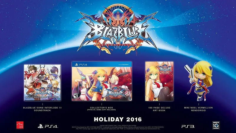 BlazBlue: Central Fiction [Limited Edition] (PS4)