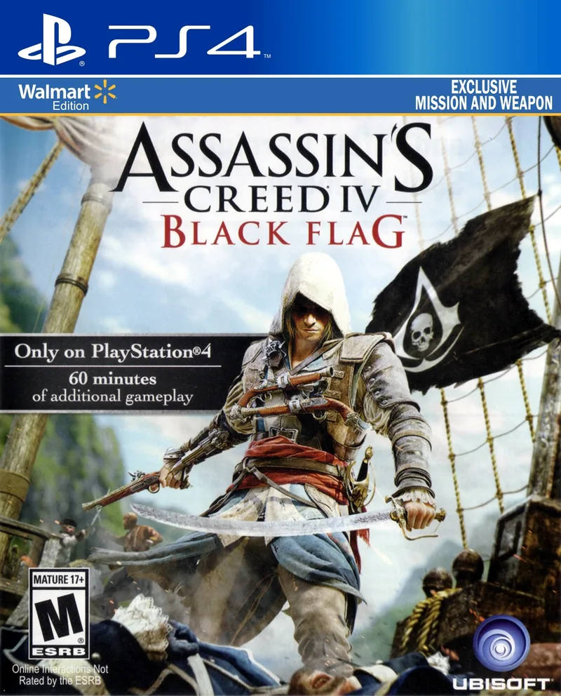 Assassin's Creed IV: Black Flag [Walmart Edition] (PS4)