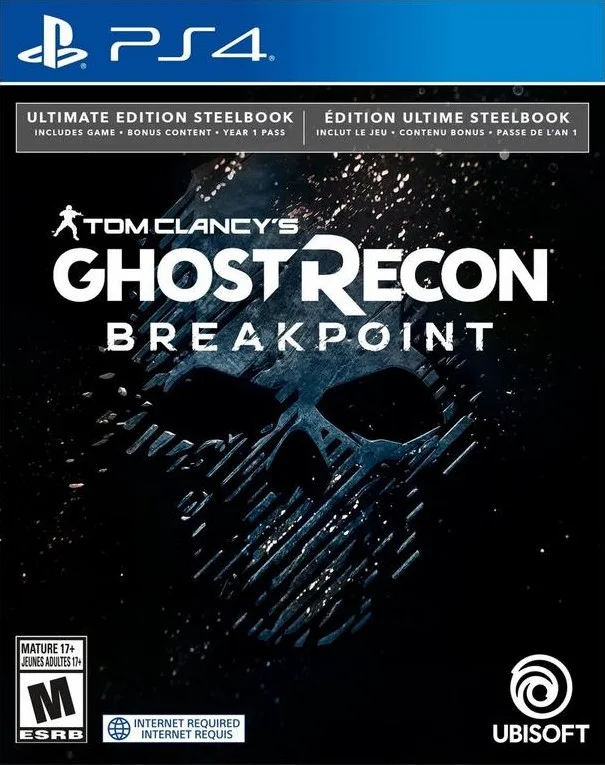 Tom Clancy's Ghost Recon Breakpoint Steelbook Ultimate Edition (PS4)