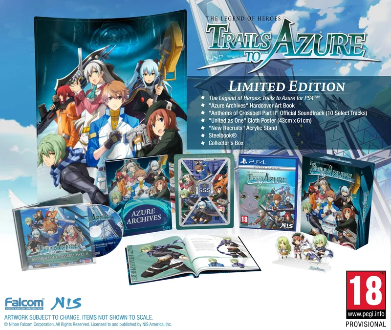 The Legend of Heroes: Trails to Azure [Limited Edition] (PS4)