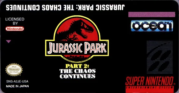 Jurassic Park 2: The Chaos Continues (SNES)