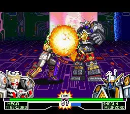 Mighty Morphin Power Rangers: The Fighting Edition (SNES)