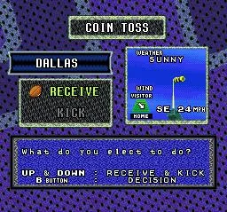 Sterling Sharpe: End 2 End (SNES)