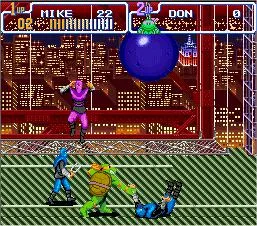 Teenage Mutant Ninja Turtles IV: Turtles in Time (SNES)